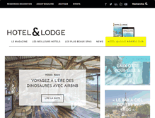 Tablet Screenshot of hoteletlodge.fr